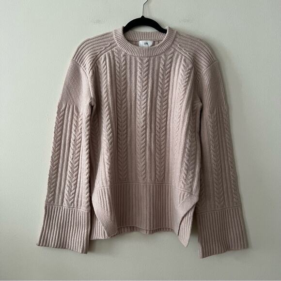 LPA Cable Rib Mix Pullover Sweater - Picture 3 of 6